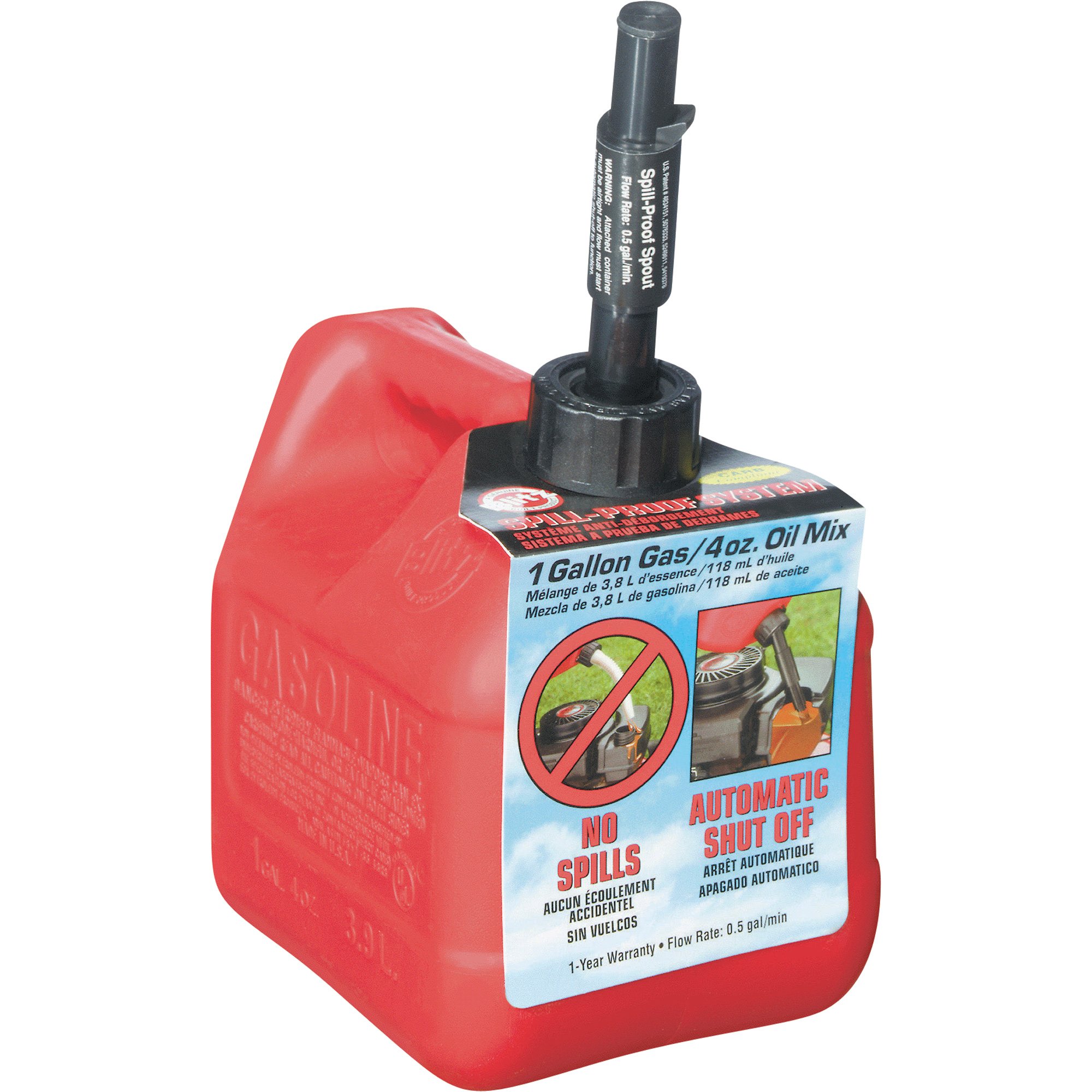 Blitz Spill Proof Gas Can — 1+ Gallon Northern Tool